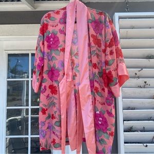 Victoria’s Secret Vintage Gold Label Floral Robe